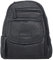 Fregery Damen Frauen Rucksack Lederrucksack | aus weichem hochwertigem Rindsleder - Vintage Bag Beutel | Umhängetaschen Handtasche - Schultertasche (Hill Burry Kollektion) (Schwarz)