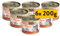 Dogs'n Tiger – “Köstlich” Premium Nassfutter für Katze – tiergerechte Rezeptur mit 70% Fleischanteil + Leinsamenöl – ohne Zucker, Getreide & künstliche Aromen – Gute Verträglichkeit (Pute | 6 x 200 g)