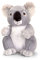 tachi Plüschtier Koala 18 cm, Sitzender Kuscheltier Teddy, Weiches Stofftier Beuteltier grau