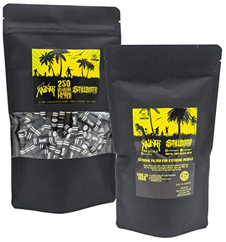 Stillbirth x Kailar - Beach Zombie Special Edition Aktivkohlefilter - ø 6mm - 250/500 Stück (250)