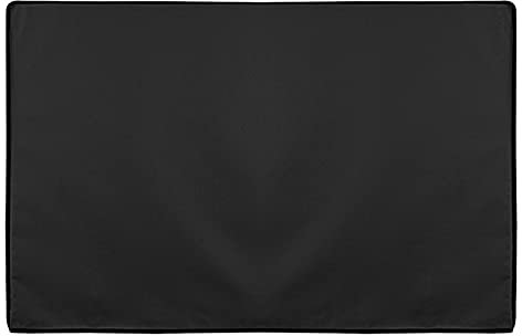MOEENS Tv Cover,Outdoor Tv Cover Waterproof Waterproof Flat TV Cover Set Cover Outdoor Computer Monitor Television Case TV 22'' To 70'' Inch Decorative (Color : Black, Size : 30 inch to 32 inch)