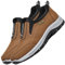 Mocasines sin Cordones para Hombre Zapatillas Casual para Hombre Sin Cordones Calzado de Walking Deportivo Bajas de Ligerasy Transpirables Zapatos de Tenis,Marrón,39/245mm