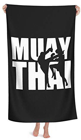351 Strandtuch Muay Thai 80X130Cm Sandfreiem Handtuch Pflegeleicht Duschtuch Schnelltrocknend Badetuch Für Badezimmer Yoga Sauna