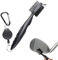 Golf Club Bürste,Golfschläger Bürste,Golf Bürste,Golf Club Groove Cleaner,Golfschläger Reinigungsbürste für die Reinigung Club Face & Groove mit Schlaufe Clip (Karabiner) für Hängen Auf Golf Tasche