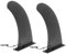 KONTONTY 2 Stück Surfbrett Flosse Paddel Wasserteiler Surfbrett Wasserabscheider Nylon Longboard Flosse Surfbrett Wasserstabilisator Surfbrett Balance Flosse Paddleboard Flosse Paddel