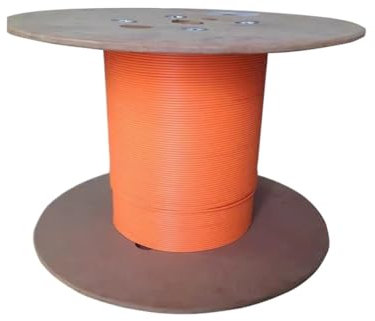 LSSSWM Cavo in Fibra Ottica in Bundle da 100 Metri a 24 Core 62,5/125um 50/125um OM1 OM2 Cavo Interno multimodale Arancione MM 24 Fibre 24C(24-Core 62.5-125um)