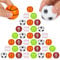 Ainiv 36PCS Bälle Fingerspitzen Spielzeug, 3,5cm Bälle Spinner Toys, Fidget Spinner Ball für Party Gefälligkeiten, Klassenzimmer Preise, Sensorisches Spinnendes Spielzeug für Kinder und Erwachsene