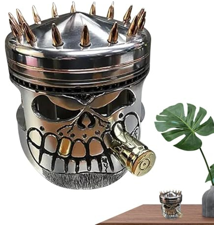 Skulptur mit skelettförmigem Gesicht | Statue eines Mannes mit Kolben aus Kunstharz, Spielzeug, Ornamente, langlebige Ornamente für Autoliebhaber, Büro, Haus, Tisch, Bürodekoration
