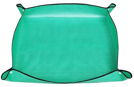 yomoe 150 cm Pflanzmatte, Garten-Anbaumatte, Wasserdichte Unterlage zum Umpflanzen, Faltbarer Blumentopf für Gartenpflanzen