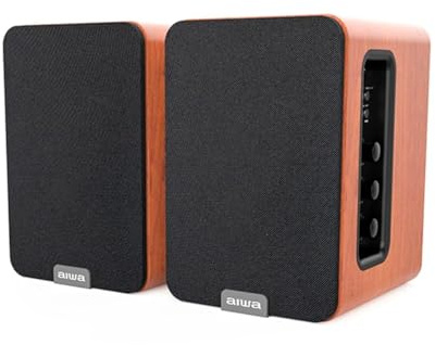 Aiwa Sp-a200 Madera - 50w - Sistema De Altavoces De Alta Fidelidad