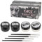 Generic Crema de Maquillaje de Pigmento de Cara en y Negro para Payaso Esqueleto Fantasma, Fiestas Temáticas Divertidas, Festival con Telarañas, Adecuados para Pintura Corporal,