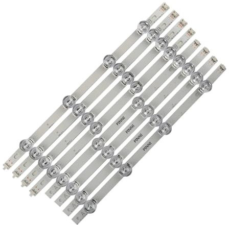 VPVCKMVTVZ Tira de LED for iluminación Trasera de 8 Uds Compatible Fit For LG 42 TV Compatible Fit For Innotek DRT 3,0 42 A/B Tipo 42LB5500 42LB5600
