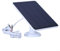 Zoegneer 4W Solar Panel Charger Compatible with for Ring Video Doorbell 4/3/Plus/2 Doorbell Models Waterproof Outdoor Security Camera Power Supply(White)