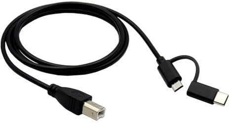 Per Stampante OTG Cavo USB & Tipo C A USB-B Elettronico Piano Microfono Cavo di Connessione Cavo Adattatore Linea Cavo USB Per Telefono Stampante Scanner