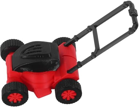 BESPORTBLE Rasenmäher Spielzeug Für Junge Mädchen Miniatur-Garten-requisit Leichter Mähroboter Zum Nachahmen Von Outdoor-aktivitäten Für Puppenhaus-Dekoration Und Rollenspiele