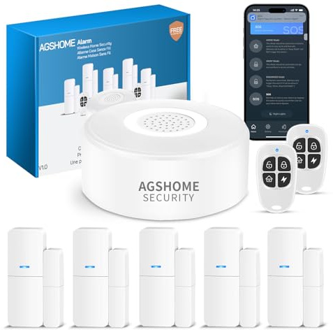 AGSHOME Alarmsystem (K-8Pack)