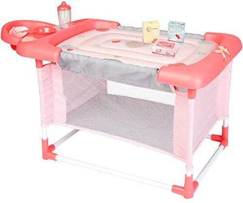 Cuna muñecas Juguete, Cunas para Bebes, Cuna Cambiador muñecas, Cambiador muñecos, Accesorios muñecas Bebe, Cuna de Juguete para muñecas, Cuna Bebe, Juguete para niños 3 años, Cambiador Bebe