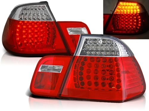 LED Rückleuchten für BMW E46 05.1998-08.2001 Limo Set rot weiß
