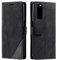 SONWO Coque pour Realme 7 / Realme Narzo 20 Pro, Etui en Cuir PU Portefeuille Housse Fermeture Magnétique und Flip pour Realme 7 / Realme Narzo 20 Pro, avec Fermeture Magnétique, Noir