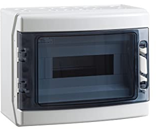 CHINT CARPENTERIA CENTRALINO PORTA TRASPARENTE IP40 (12 MODULI, NEW ECOLOGY IP65)