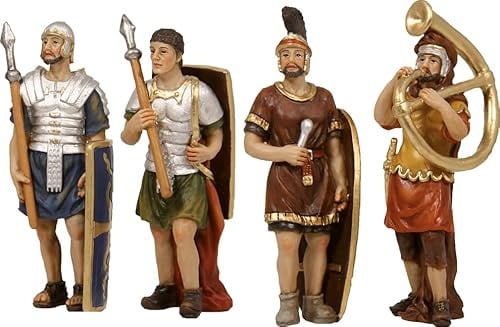 Dekoprojekt Krippenfigur Passionsfiguren: 4 Soldaten
