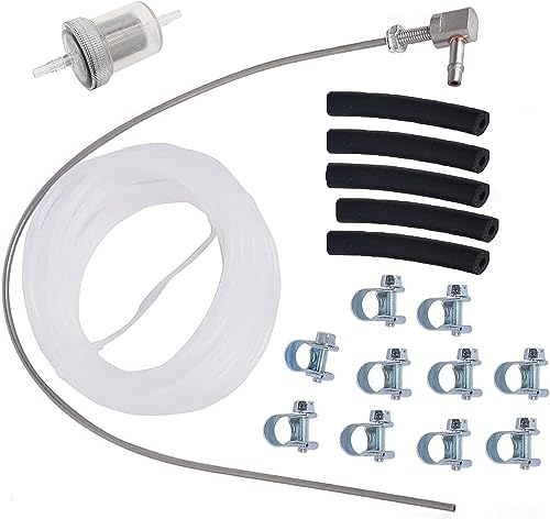 Carkio Heizung Kraftstofftankgeber Standrohr Kraftstoffstandrohr Standheizung Standrohr Kraftstoffschlauch Clip Filterelement Kraftstoffanschluss Schlauch & Clips Passend für Webasto Eberspacher