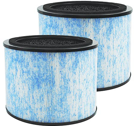 2 Pack AP200 3-in-1 True HEPA Instant Filter Compatible with Instant AP200, H13 Grade True HEPA & Activated Carbon Filter