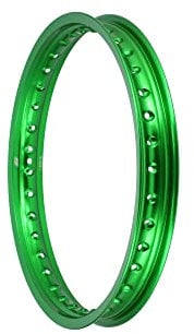 Felge 1,6 x 16 Alufelge Grün eloxiert - für Simson S50, S51, KR51 Schwalbe, SR4