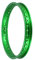 Felge 1,6 x 16 Alufelge Grün eloxiert - für Simson S50, S51, KR51 Schwalbe, SR4