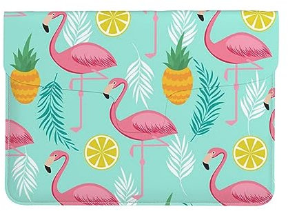 Custodia protettiva per laptop con fenicottero, simpatiche custodie per laptop da 13 pollici, custodia protettiva per Apple Mac Pro/MacBook Air 13 2022-2018, impermeabile