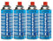KEMPER - 4er Set Gaskartuschen 227g Butangas Flasche Campingherd Grill