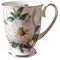 EIOLWJIEO Taza de Flores clásicas, Tazas de cerámica para té y café, contenedor de Avena para Desayuno, Tazas de Cocina para Restaurante, Regalo Vintage, Tipo 2