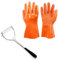 ETRAVEL Peeler Kitchen Utensils Vegetable Peeling Gloves Veggie Cutting Cookware Time-saving Peeler Kitchen Goods with Potato Sprout Removal