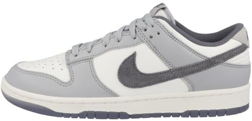 Nike Herren, niedrig, Weiß/helles Carbon, 44 EU