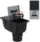 KRONO-PLAST Regenwasserablauf Dachrinne Senkrechter Regenwasserablauf 110 mm (duratop)