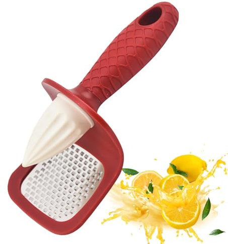 Citrus Juicer, Manual Lemon Squeezer, Hand Press, Chopper, Citrus Juicer, Orange Squeezer, Efficient with Stainless Steel Filter for Oranges and Limes