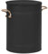 IDMarket - Pelletbehälter rund 30 kg schwarz Pelletlagerung 37x37x50 cm