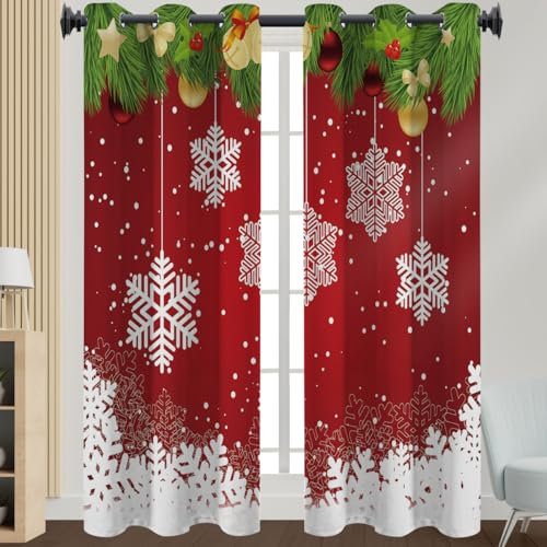 Curtain Rotes Gras Grün Blackout Curtain Weich Gardinen Wohnzimmer Waschbar Vorhang mit ösen Verdunklungsvorhänge Curtains Living Room Polyester Vorhänge 2x140x160cm