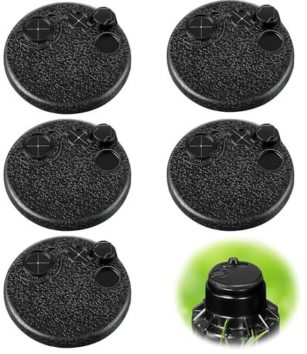 Gulfmew Sprinkler Gummikopfkappe Kompatibel mit Hunter PGP Rotor, Sprinklerkappe Ersatz für Automatisches Bewässerungswassersystem, Spritzschutzgummiabdeckung für automatische Bewässerung Wassersystem