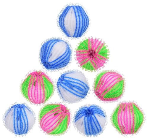 10 Pz Cattura Peli Lavatrice Cane Gatto, Acchiappa Peli per Lavatrices, Palline Asciugatrice, Palline per Lavatrice Cattura Pelis, Acchiappa Capelli per Lavatrices Anti-pelucchi