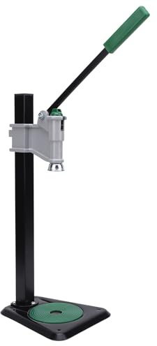 Locadence Manual Bottle Capper Tool, 7.1 X 7.9 X 18.1in Heavy Duty Metal Strong Bench Bottle Capper, Beer Capping Machine with Non Slip Base for Home
