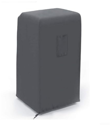 Funda portátil para aire acondicionado de 15.7 x 18 x 30 pulgadas, bolsa de almacenamiento de poliéster a prueba de polvo con correa ajustable y bolsillo lateral, lavable a máquina, funda protectora