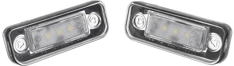 Universelle Kennzeichenbeleuchtung, 2 stücke Kennzeichenbeleuchtung Lampe Fehlerfrei Passend für Mercedes Benz W203 5D W211 W219 R171