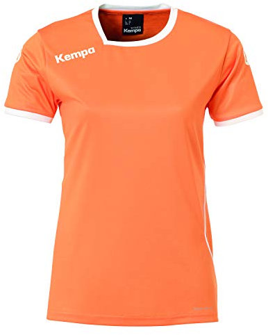 Kempa Damen Curve Trikot, light orange/Weiß, XS