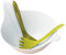 Koziol Leaf 2.0 insalatiera con Posate, Plastica, Multicolore, 40.2 x 28.8 x 20 cm