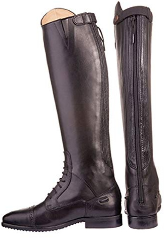 HKM 9217 Reitstiefel Valencia, Lederreitstiefel, Normal/Extra Weit, Unisex 36–46