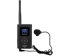 Retekess FT11 Tour Guide System FM-Transmitter mit 2000 mAh Wiederaufladbarem Akku, für Gleichzeitige Konferenzen(1 Sender, Schwarz)