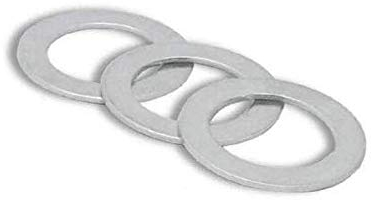 Toolstar Reduzierring für Kreissägeblätter, Sägeblätter, Bohrbuchsen, Sägenreduzierungsringe, Buchsenscheiben, Sägeblatt-Abstandshalter (3er-Packung), silber