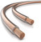 CSL - Lautsprecherkabel OFC - 30m - 2x2,5 mm² Boxenkabel - reines Kupfer - Boxenkabel - Speaker Cable – LS Kabel - transparent mit Polaritätskennzeichnung - für Lautsprecher & Surround Systeme