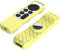N/AB Funda de silicona compatible con mando a distancia de Apple TV Siri de Siri, anticaídas, funda de silicona suave, compatible con Apple TV 4K 2021 Siri Remote Control Cover